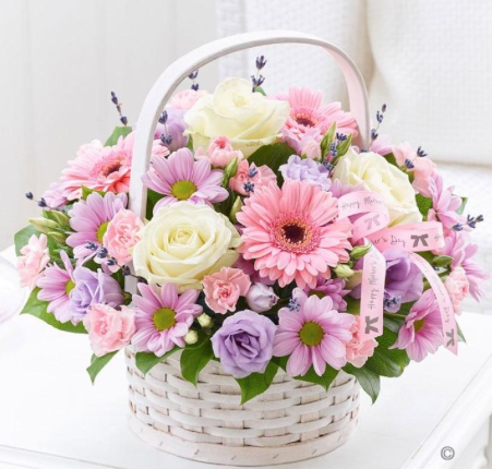 FL64) Basket of Flowers